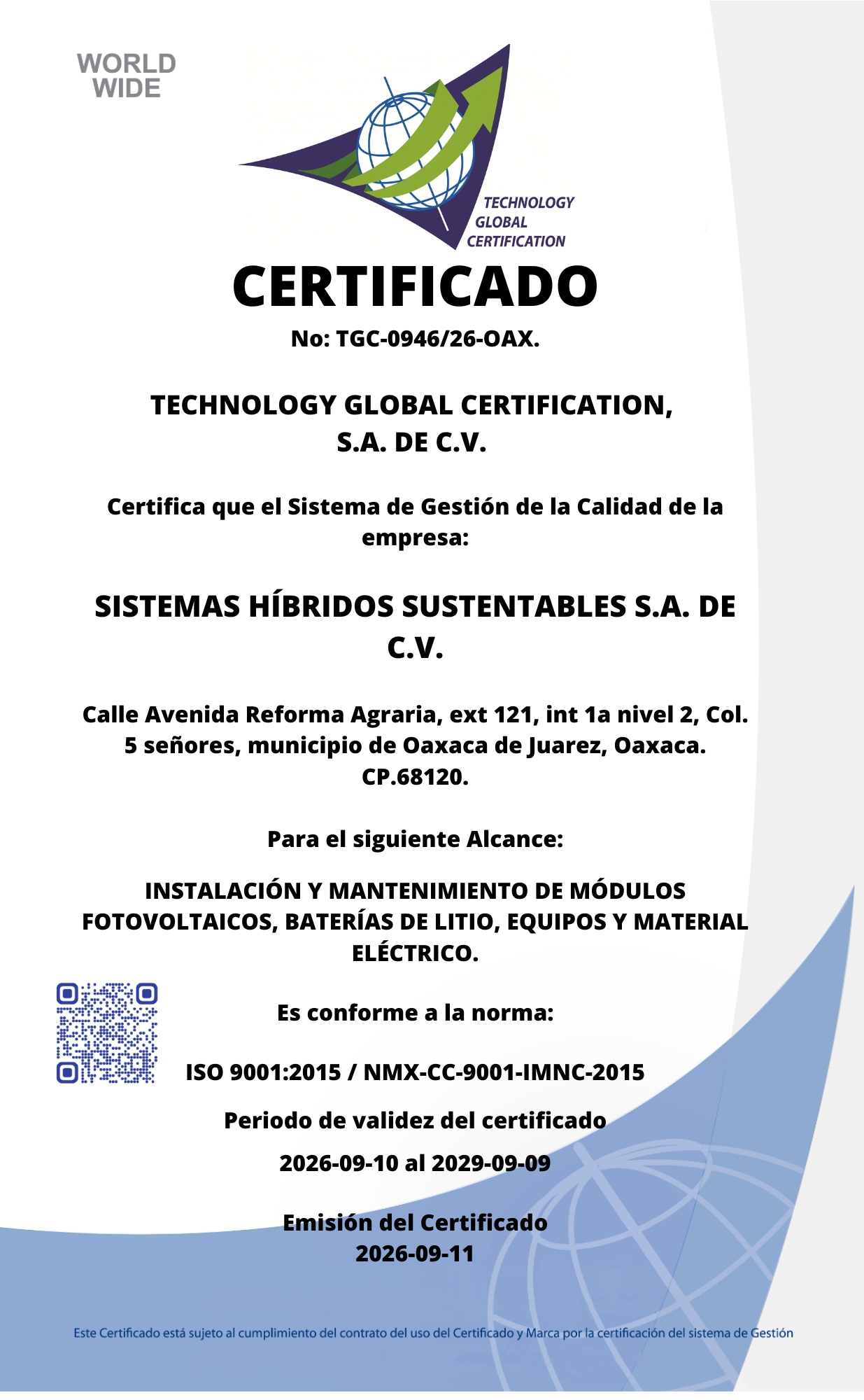 Sistemas Híbridos Sustentables 2026